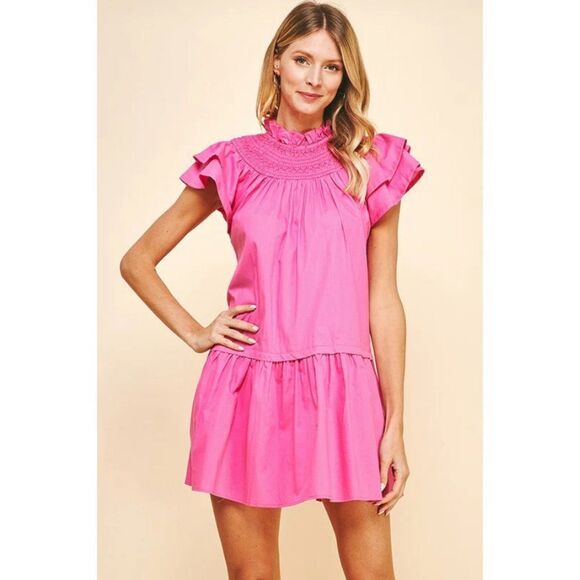 Pinch Dresses & Skirts - Pinch Smocked 'Me' Mini Dress